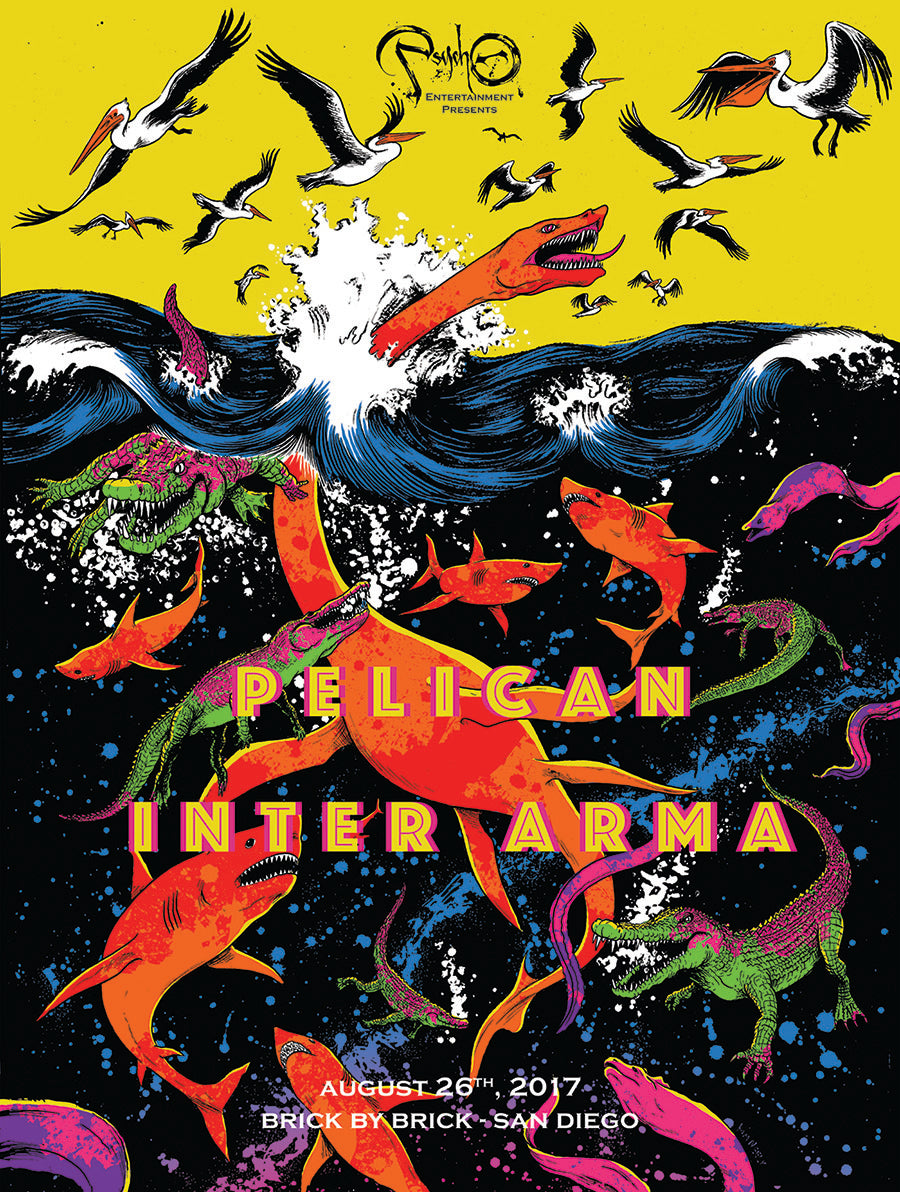 PELICAN & INTER ARMA Poster